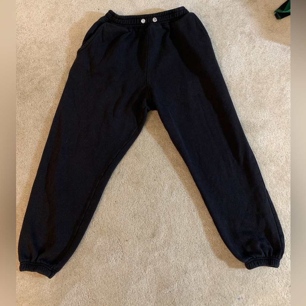 Missguided black sweatpants/joggers